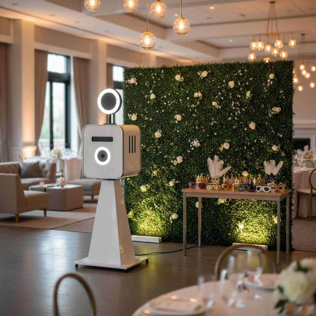 Modern event setup with customizable enhancements